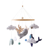 Hot Air Balloon Crib Mobile Newborn Sensory Toys Soothing - Tophatter Daily Deals