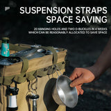 Multi-Functional Canvas Bag with Built-in Table Khaki Duffel Bags - Tophatter Daily Deals