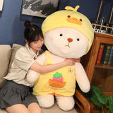 Dinosaur Bear Plush Toy Cute Stuffed Animals Bunny Duck Plushie Animals - Tophatter Daily Deals