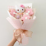Sanrio Plush Bouquet My Melody Kuromi Cinnamoroll Hello Kitty Flowers - Tophatter Daily Deals