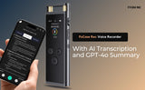 AI Voice Recorder 64GB Aluminum Dictaphone Transcribe - Tophatter Daily Deals