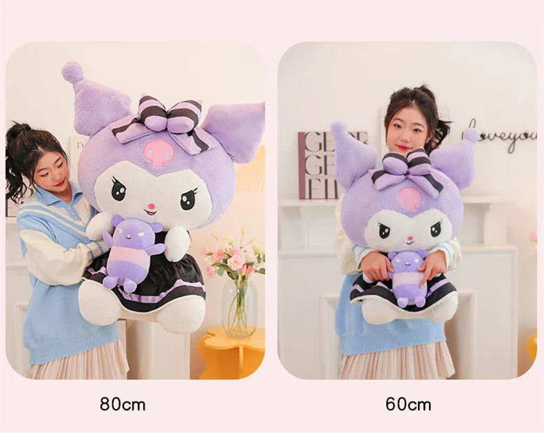 Kawaii Sanrio Purple Kuromi Cute Little Devil Plush Toy Anime - Tophatter Daily Deals