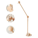 Wooden Crib Mobile Bracket Newborn Sensory Toys Soothing - Tophatter Daily Deals