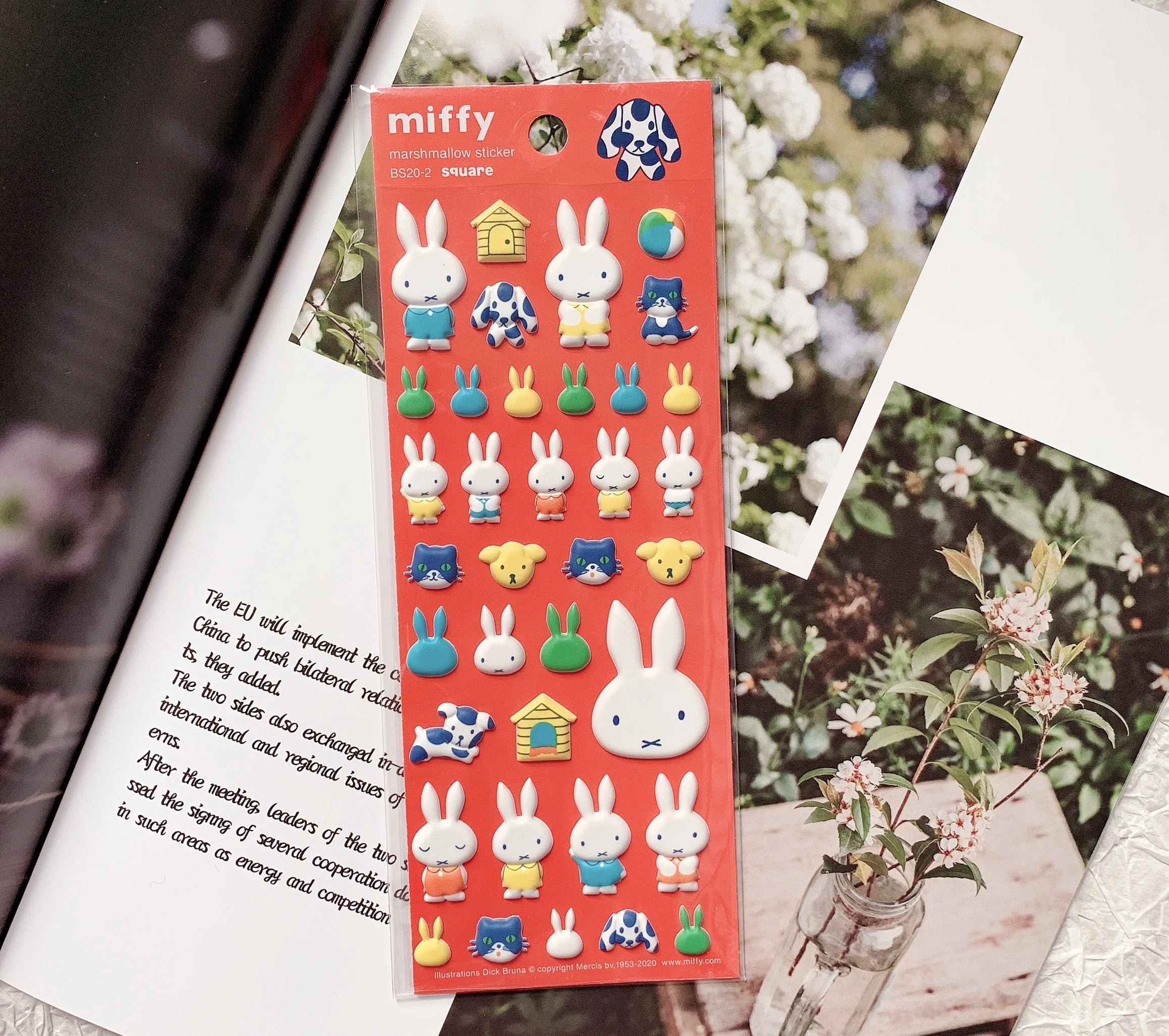 Miffy 3D Stickers Animals - Tophatter Daily Deals