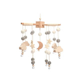 Wooden Baby Mobile With Music Box Newborn Sensory Toys E - Tophatter Daily Deals