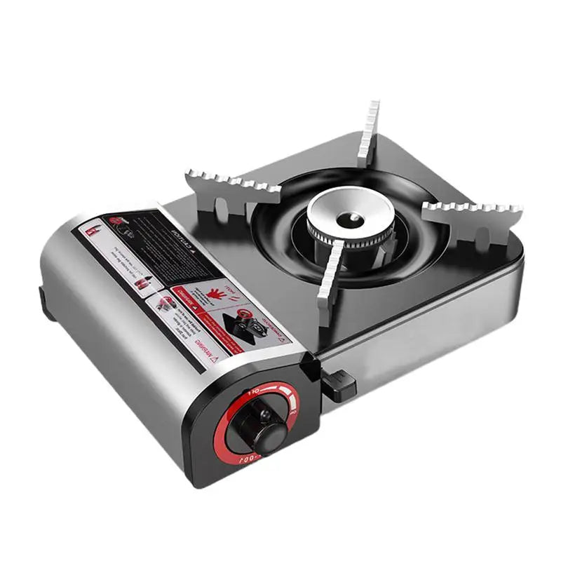 Mini Butane Camping Stove Grey Camp Cooking - Tophatter Daily Deals