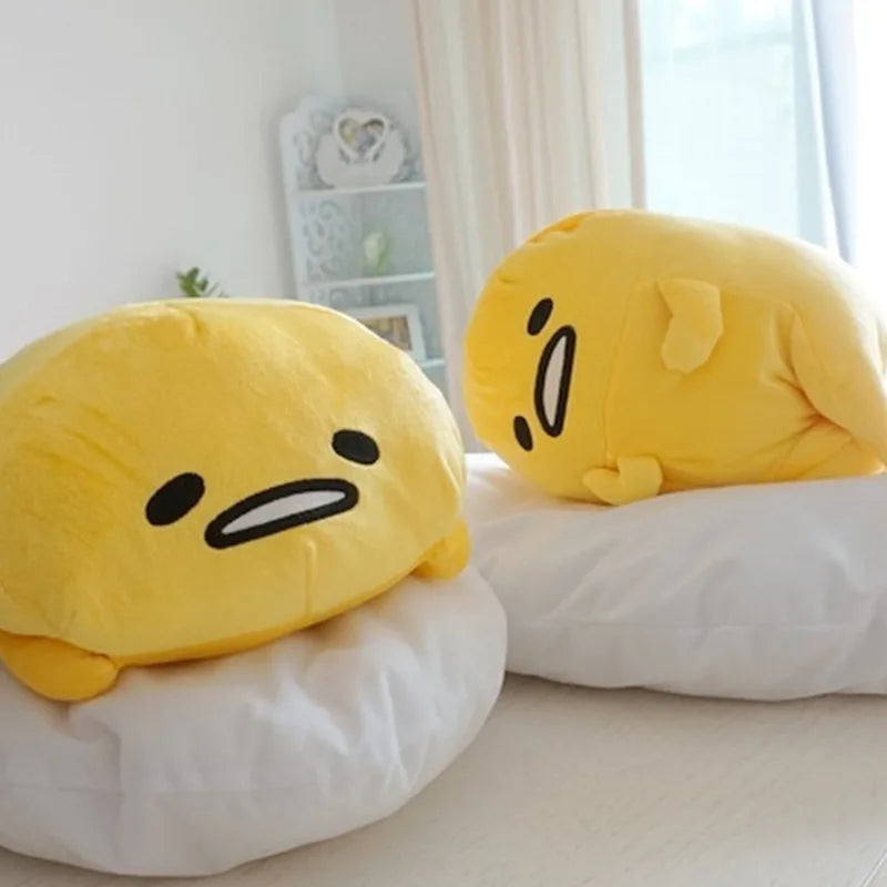 Sanrio Gudetama Plush Soft Stuffed Plushie Lazy Egg Pillow Food - Tophatter Daily Deals