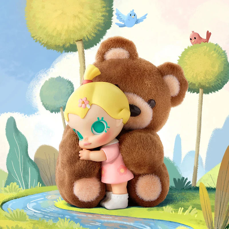 Genuine Pop Mart Baby Molly My Huggable Discovery Series Figures Blind Box Animals - Tophatter Daily Deals