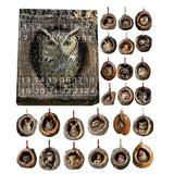 Advent Calendar Cat Countdown Hanging Tree Ornaments - Tophatter Daily Deals