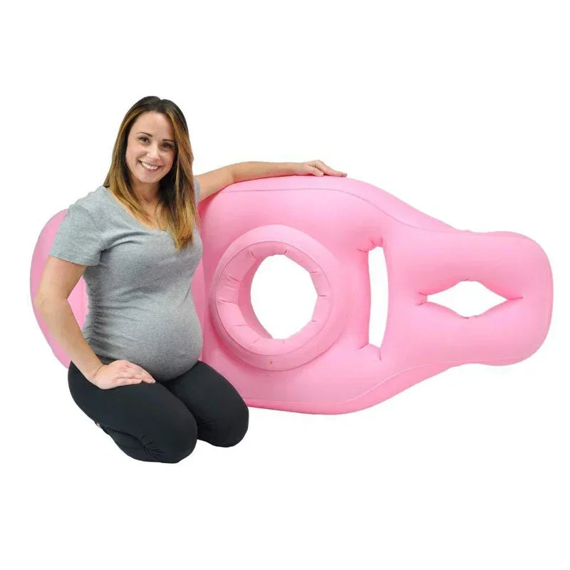 Inflatable Pregnancy Pillow Maternity Bed Support Sleeping - Tophatter Daily Deals