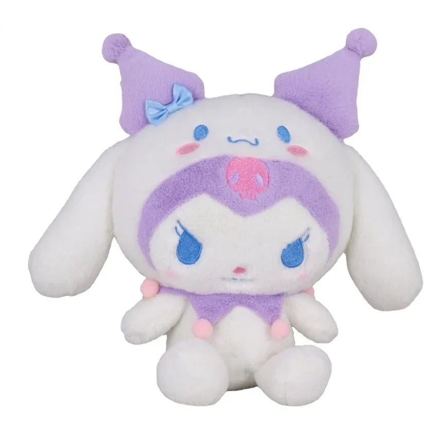 Sanrio Limited Collection Kuromi Cinnamoroll My Melody Plush Toy Kawaii Kuromi (Cinnamoroll) - 12cm 10-15CM Animals - Tophatter Daily Deals