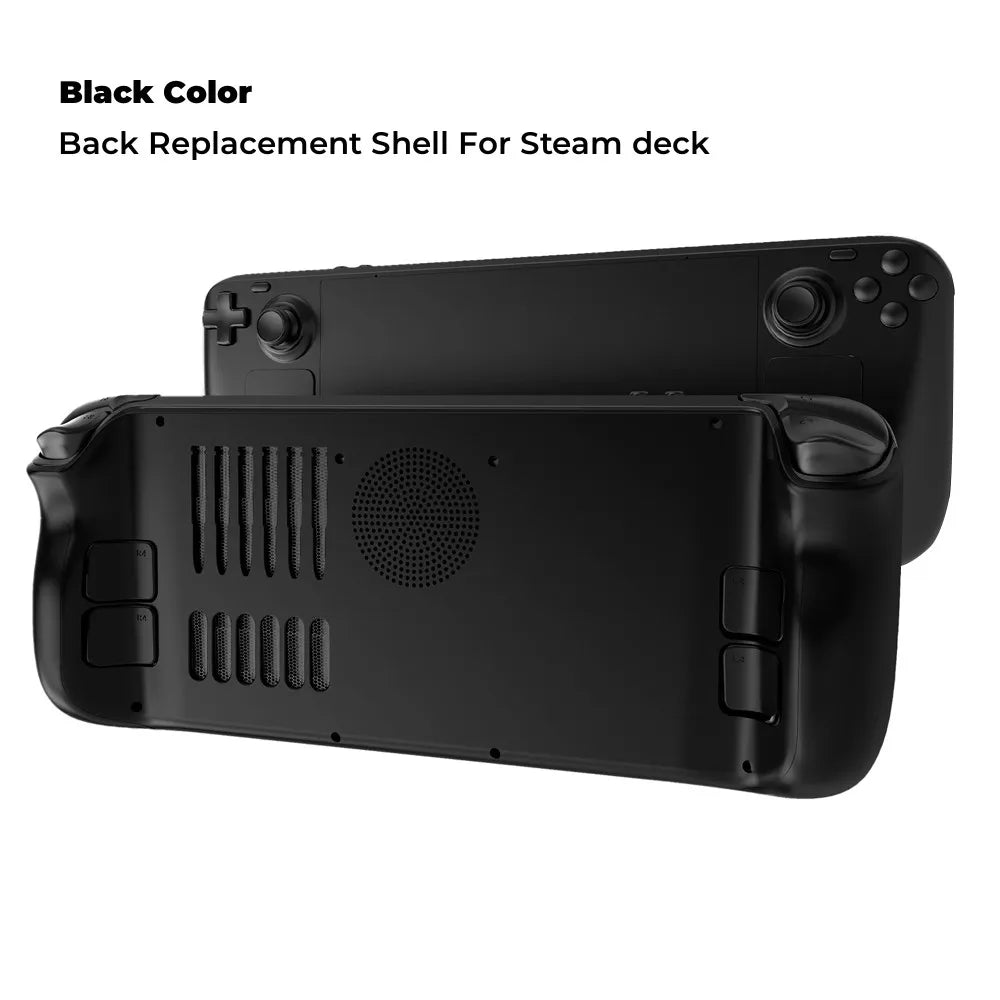 Steam Deck Transparent Replacement Shell Kit Console SD Black - Tophatter Daily Deals