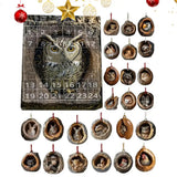 Advent Calendar Cat Countdown Hanging Tree Ornaments - Tophatter Daily Deals