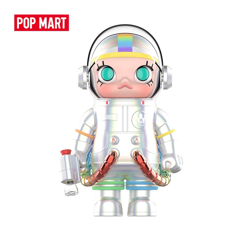 Genuine Pop Mart Mega Space Molly 400% Rainbow 2.0 Limited Edition MEGA 400 Outer Space - Tophatter Daily Deals