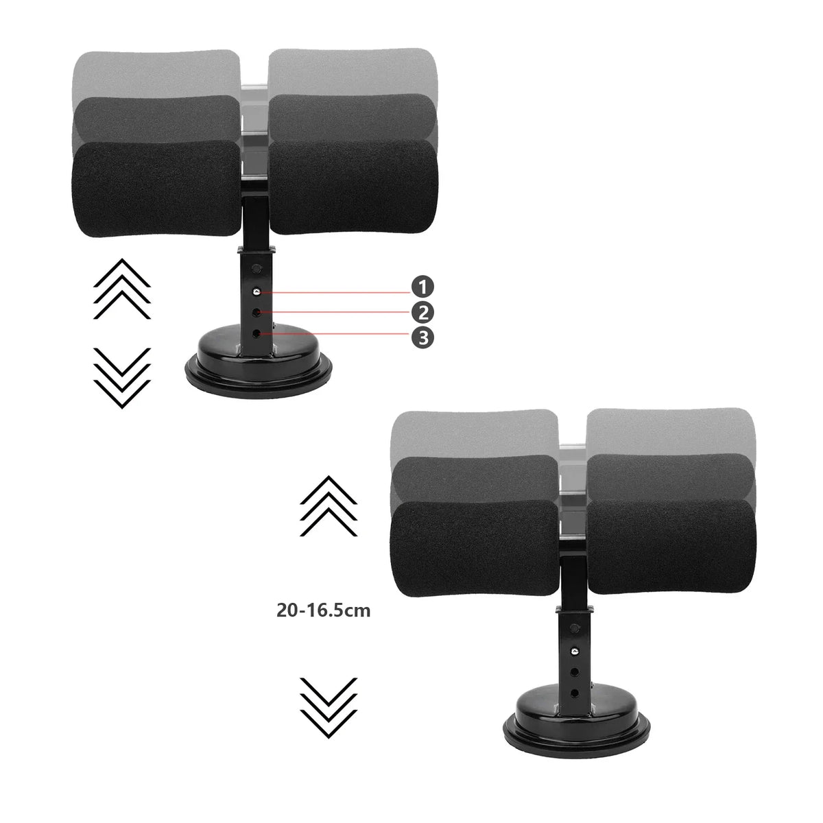 Suction Cup Sit Up Assist Device Portable Abs Trainer - Tophatter Daily Deals