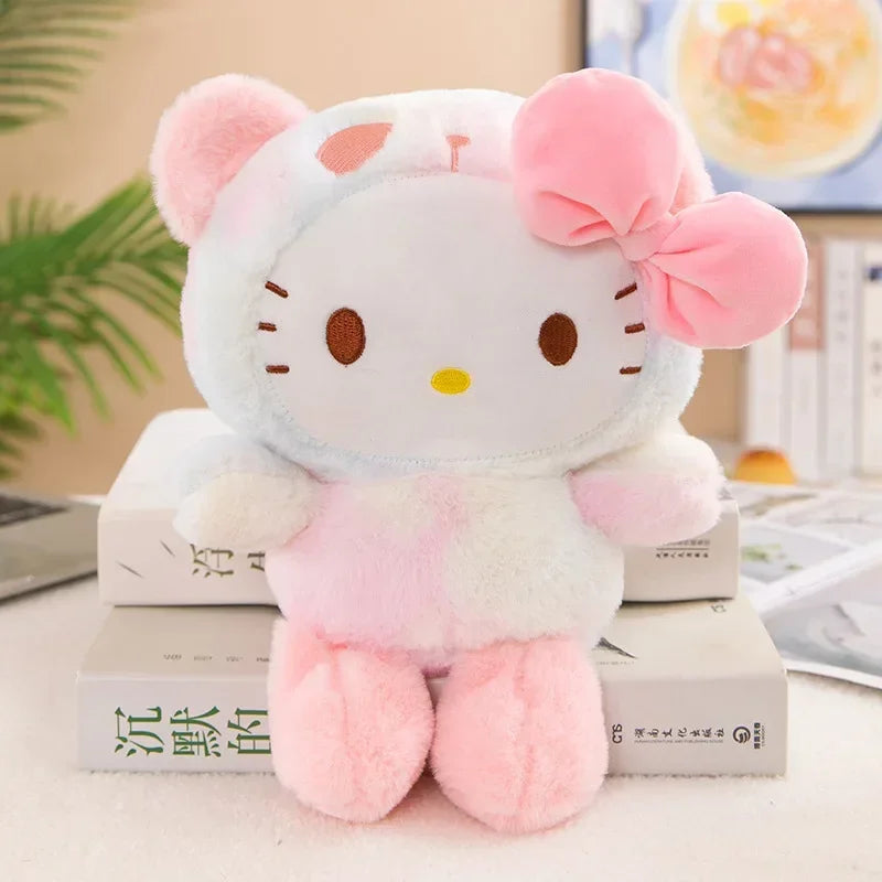 Sanrio Hello Kitty Kuromi Melody Cinnamoroll Stuffed Toys Kawaii Hello Kitty Pink Panda (20cm) Anime - Tophatter Daily Deals