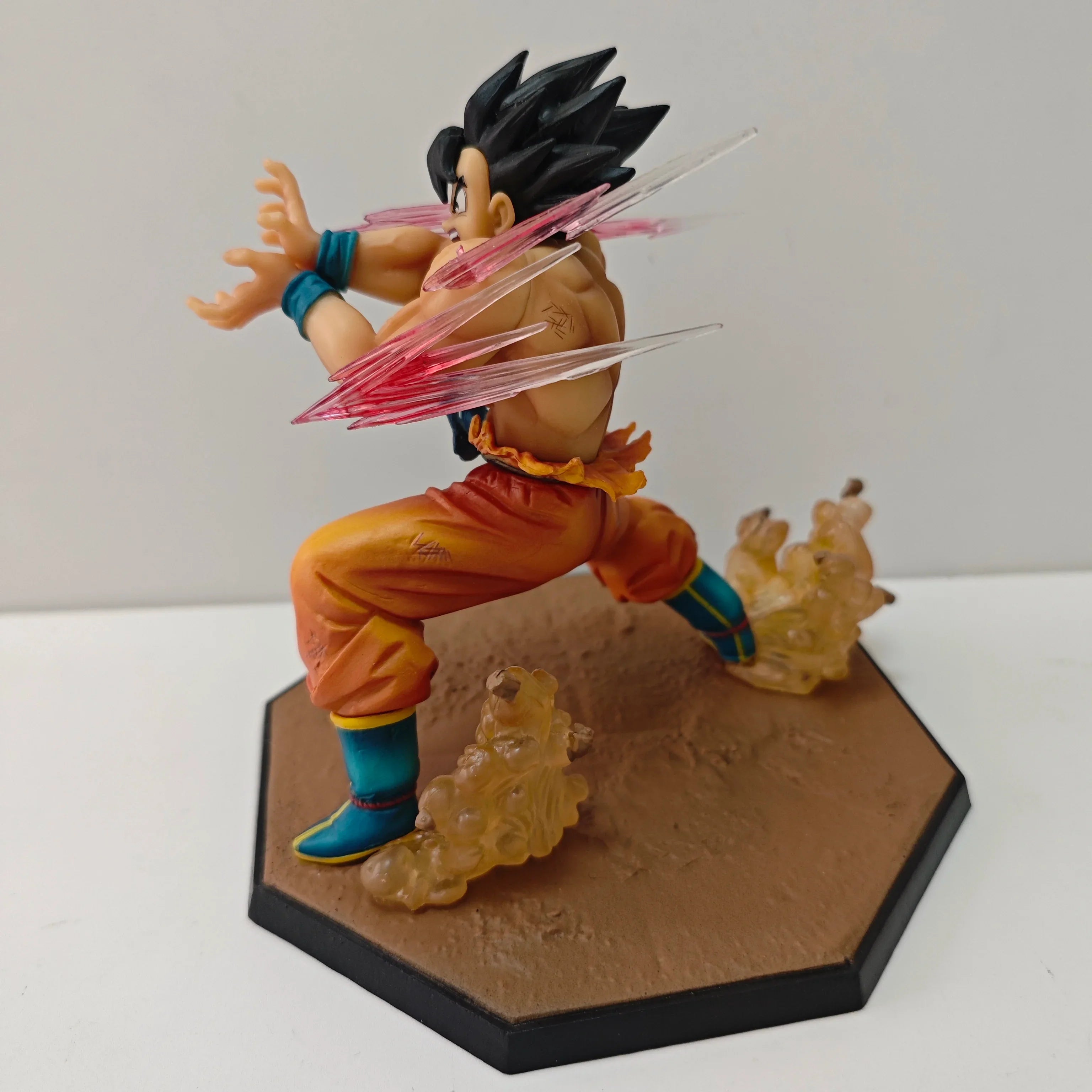 Dragon Ball Anime Son Goku KaMeHaMeHa Lamp Led Bulb Action Figures Model Figurine Figure & Base & Lamp DIY Decoration Collection - Tophatter Daily Deals