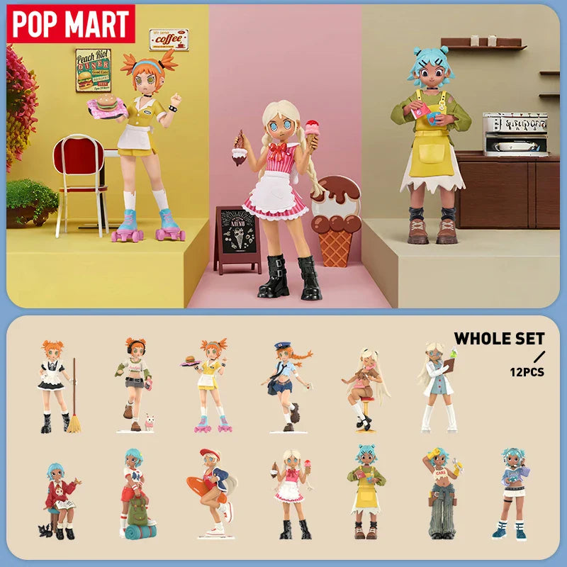 Genuine Pop Mart Peach Riot Rush Hour Series Figures Blind Box Anime - Tophatter Daily Deals