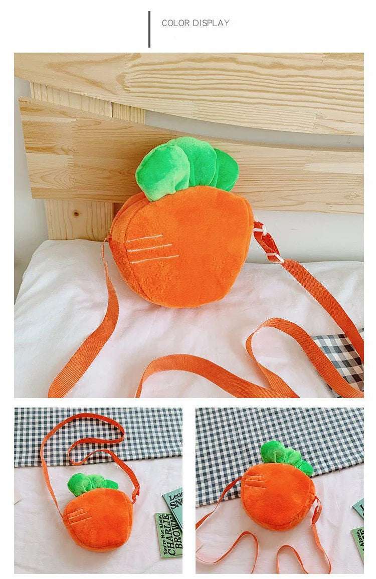 Red Strawberry Crossbody Bag Gold Chain Fruit - Tophatter Daily Deals