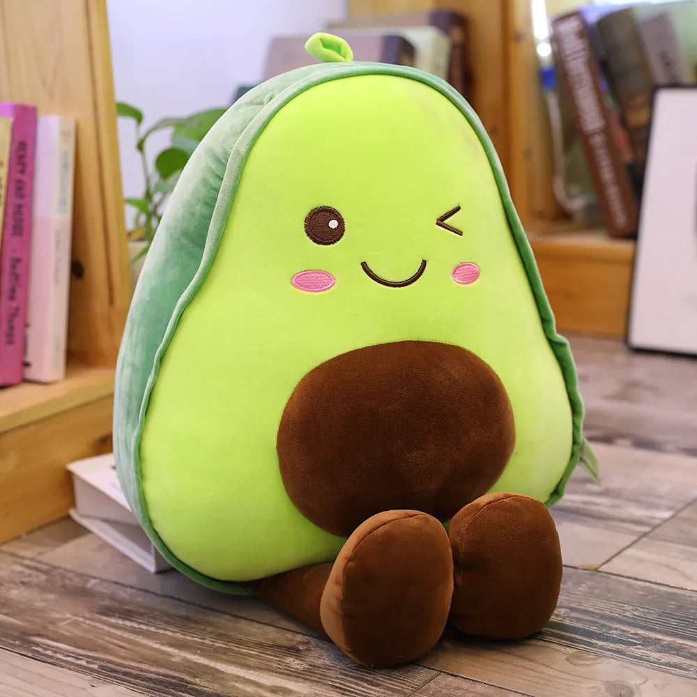 Avocado Plush Toy Green Fruit - Tophatter Daily Deals
