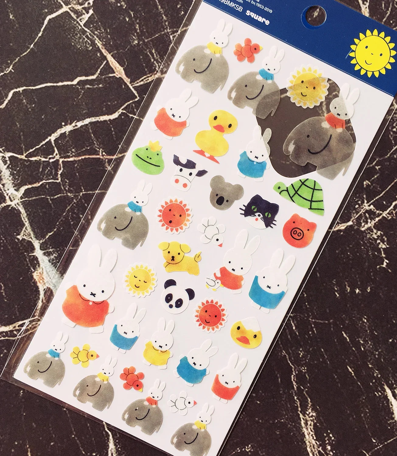 Miffy 3D Stickers Animals - Tophatter Daily Deals