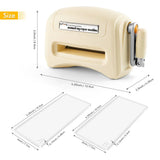 Die Cutting Machine Mini Manual Hand Crank Craft Tool - Tophatter Daily Deals