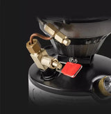 Portable Camping Gasoline Stove Black Camp Cooking - Tophatter Daily Deals