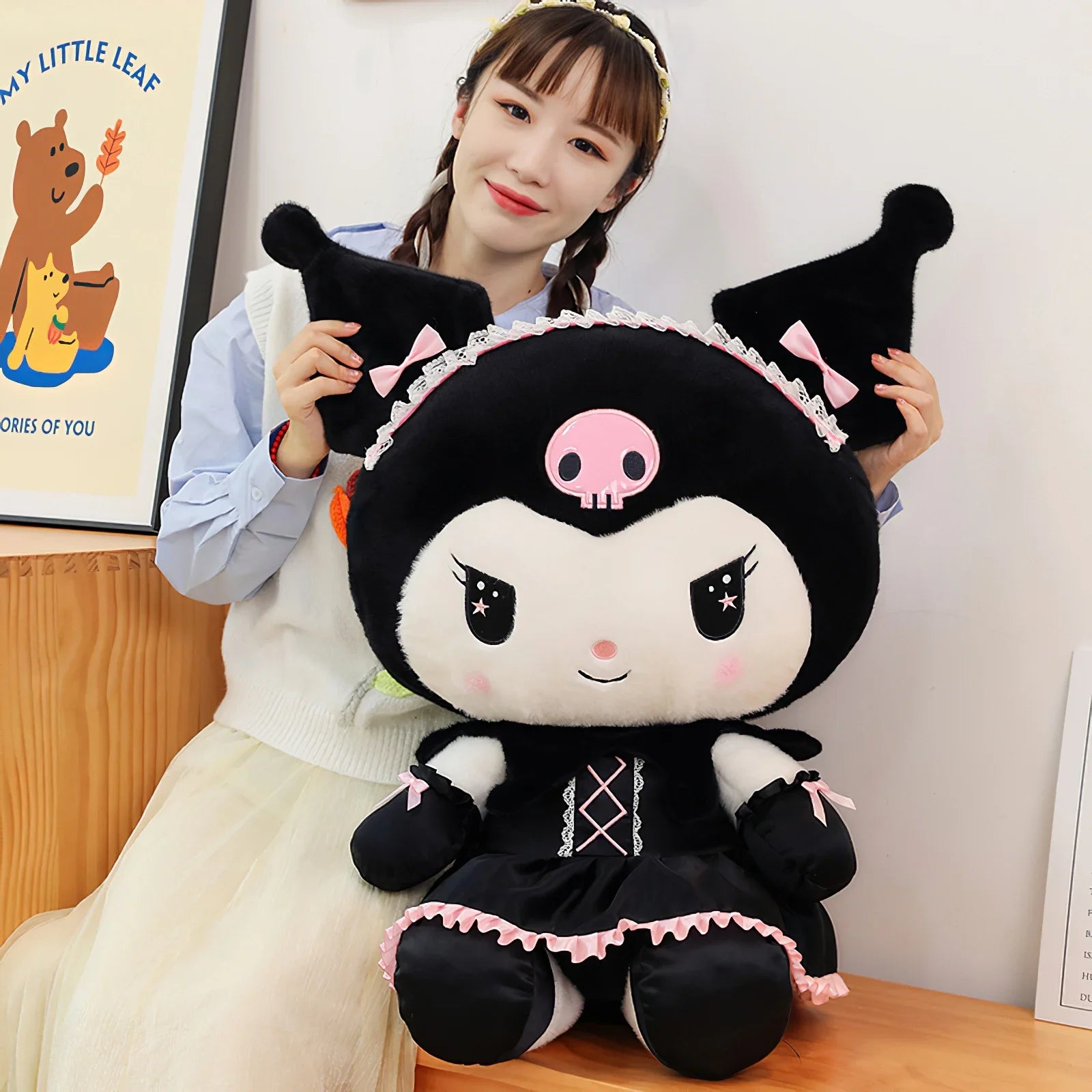 Sanrio Kuromi Plush Kawaii Cute Little Devil Plush Anime - Tophatter Daily Deals
