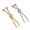 Stainless Steel Bracelet Extenders Adjustable Slider 3Pc - Tophatter Daily Deals