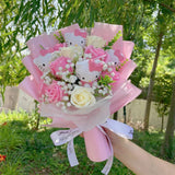 Sanrio Kawaii Hello Kitty Plush Flowers Bouquet Flowers - Tophatter Daily Deals