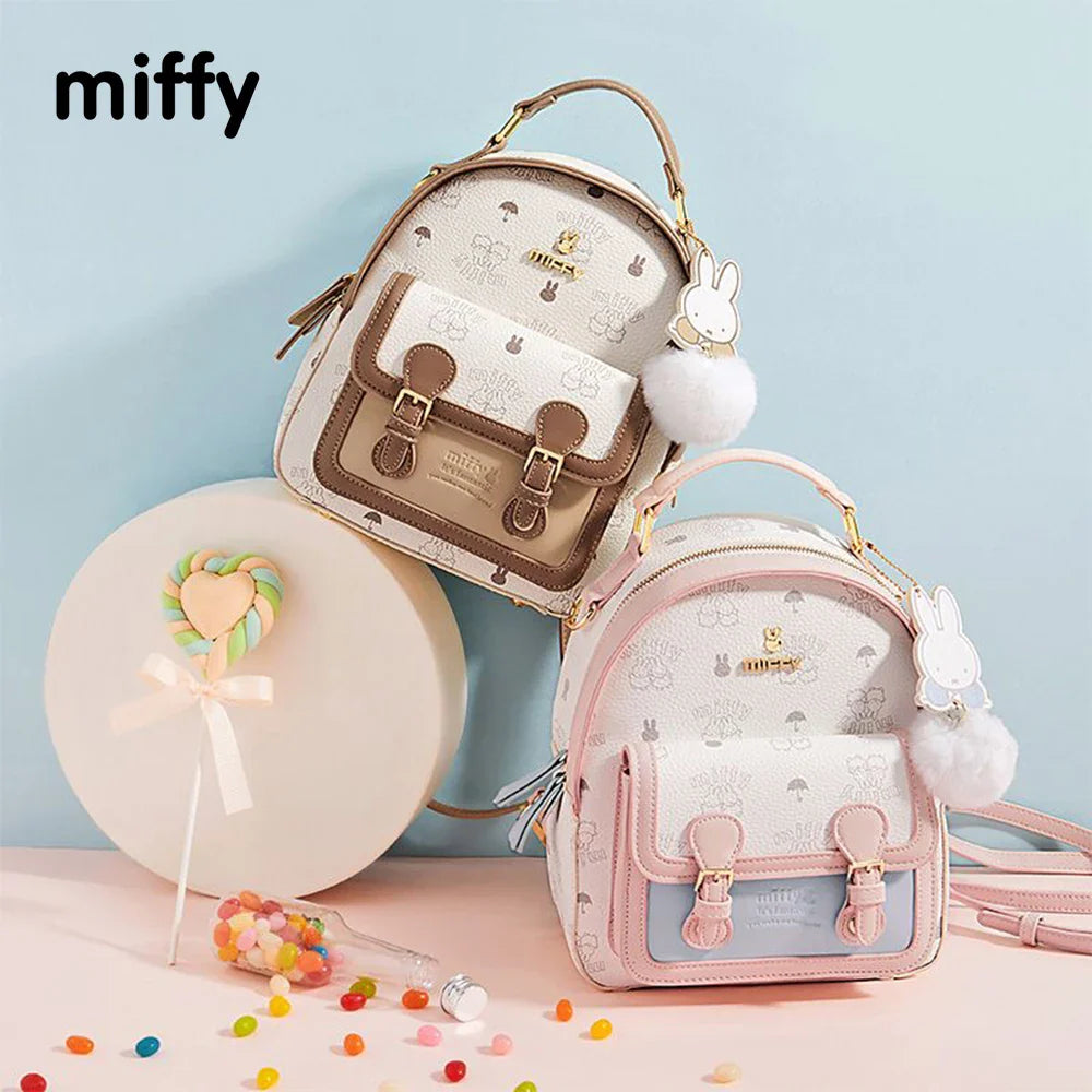 Miffy PU Leather Backpack Animals - Tophatter Daily Deals