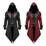 Medieval Assassin Hooded Jacket Costume Halloween 2025 - Tophatter Daily Deals