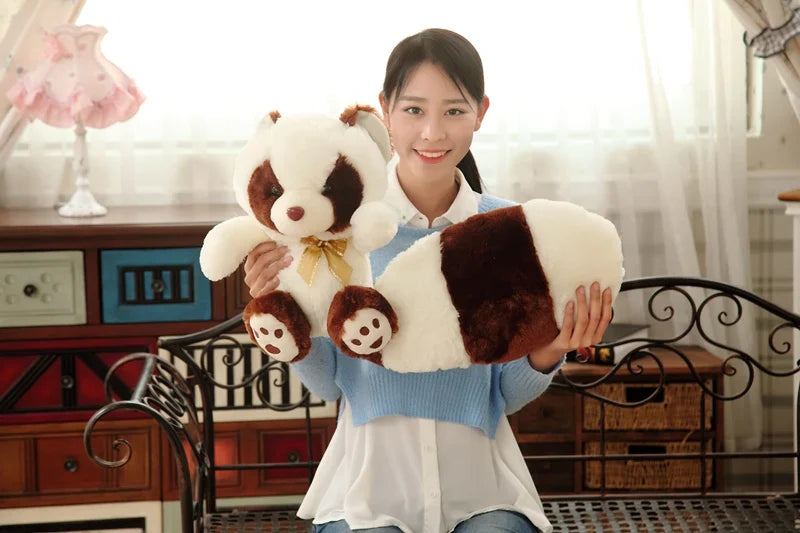 Raccoon Plush Toy Long Tail Bear Huge Animals - Tophatter Daily Deals