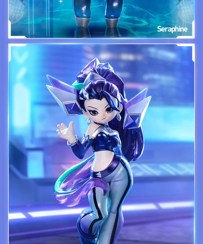 Genuine Pop Mart League of Legends K/DA ALL OUT Series Figures Blind Box Anime - Tophatter Daily Deals