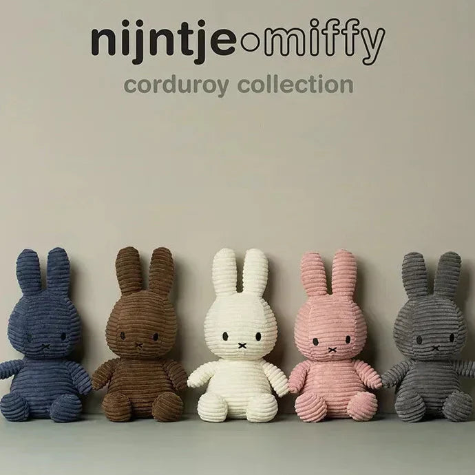 Miffy Corduroy Plush Toy Animals - Tophatter Daily Deals