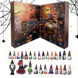 Halloween Gnome Advent Calendar Two Panel Countdown 2025 31pcs - Tophatter Daily Deals