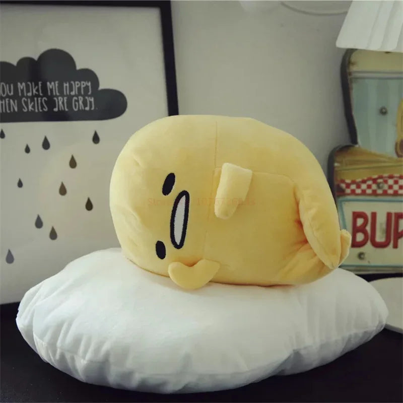Sanrio Gudetama Plush Pillow Food - Tophatter Daily Deals