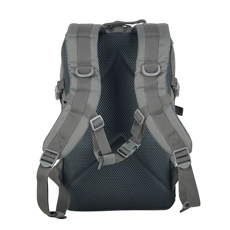 Tactical Molle Backpack Waterproof Grey Backpacks - Tophatter Daily Deals
