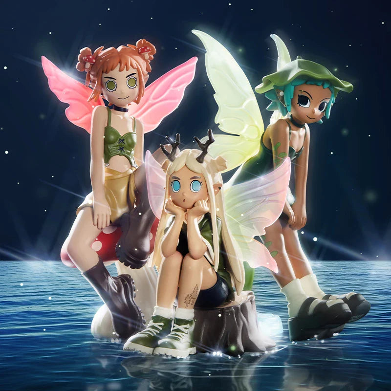 Genuine Pop Mart Peach Riot Punk Fairy Series Blind Box Mythical - Tophatter Daily Deals
