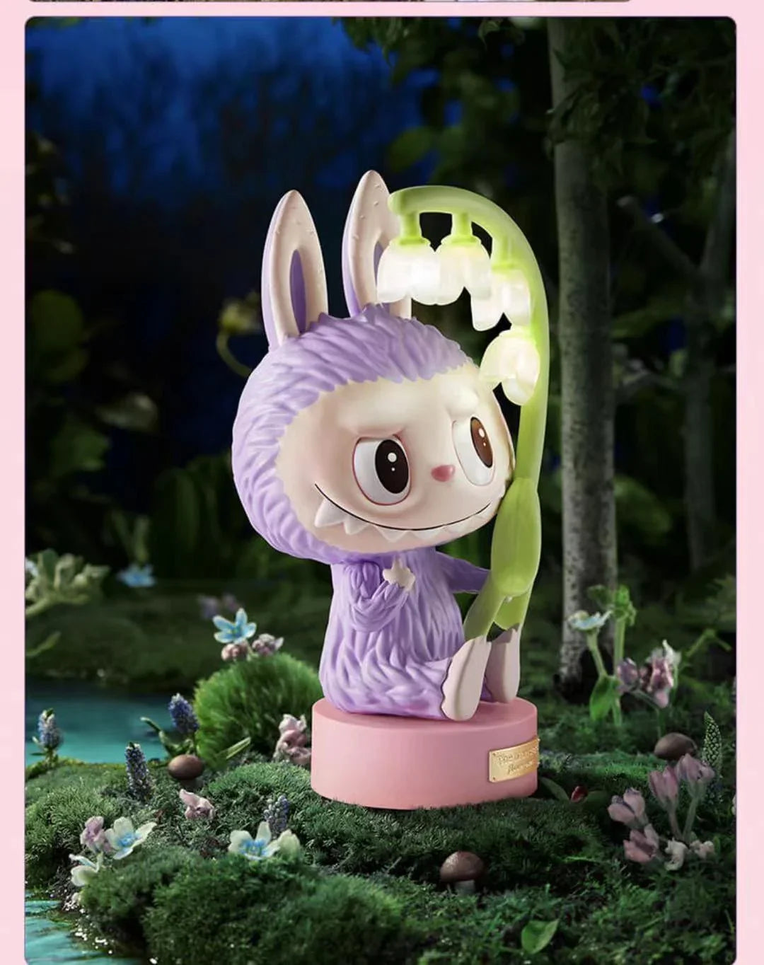 Genuine Pop Mart The Monsters Labubu Lamp Figurine Mythical - Tophatter Daily Deals