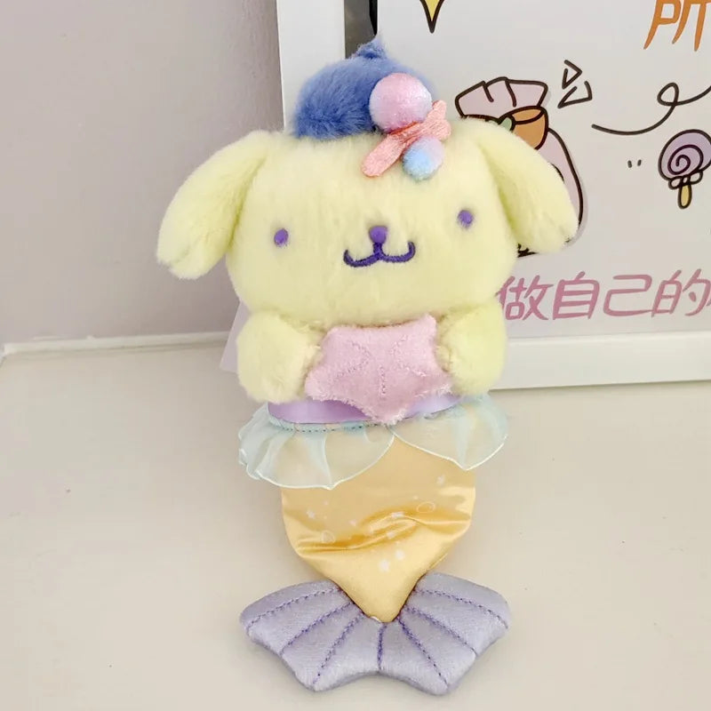 Sanrio Mermaid Cute Kuromi Hello Kitty Pochacco Plush Keyring Anime - Tophatter Daily Deals