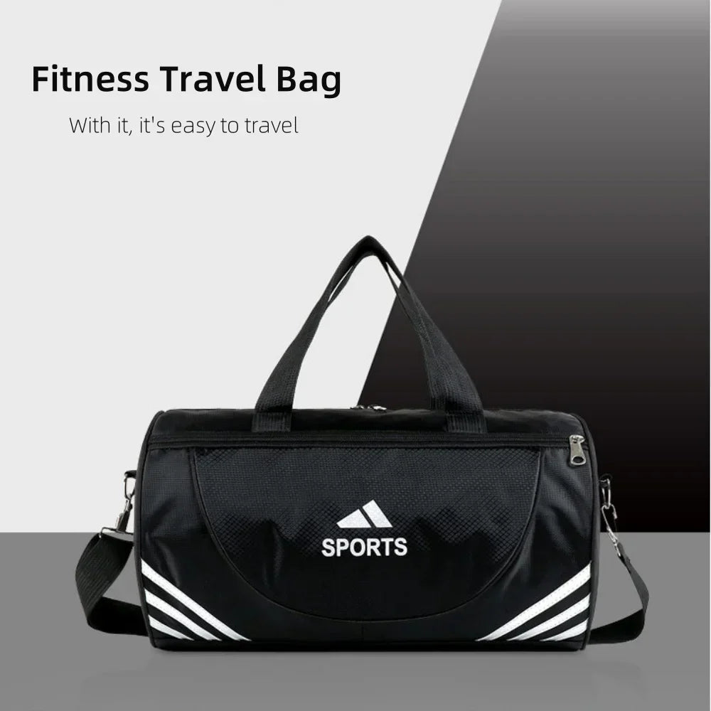 Waterproof Ultralight Bag Sports Travel Black Duffel Bags - Tophatter Daily Deals