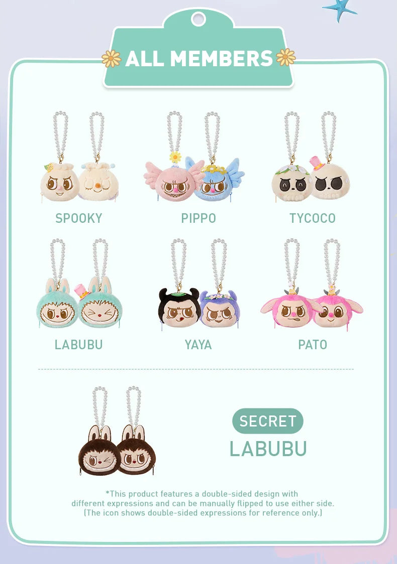 Genuine Pop Mart The Monsters Labubu Party Series - Reversible Plush Mystery Box Mythical - Tophatter Daily Deals