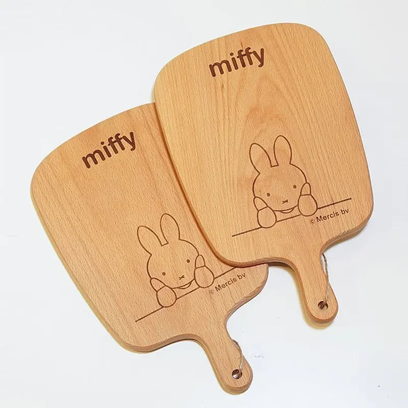 Miffy Wooden Cutting Board Miffy Animals - Tophatter Daily Deals