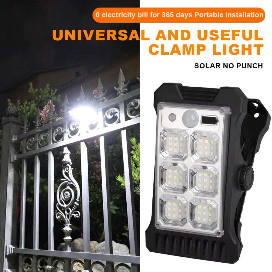 Outdoor Solar Lights Clip Light Solar Clip Lights - Tophatter Daily Deals