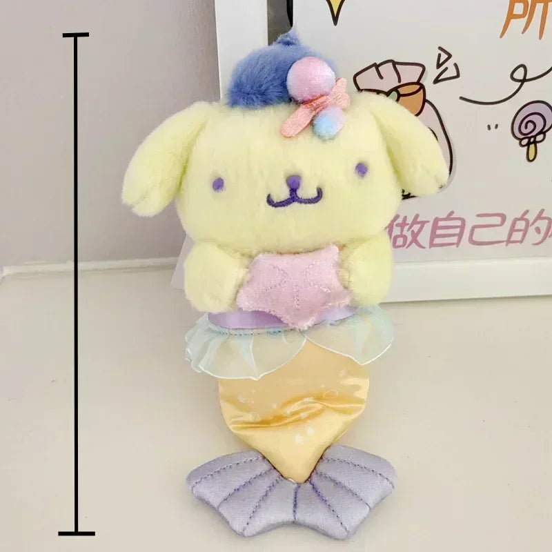 Sanrio Mermaid Cute Kuromi Hello Kitty Pochacco Plush Keyring Anime - Tophatter Daily Deals