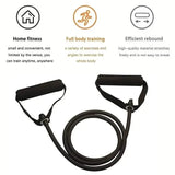 Workout Resistance Bands With Handles Fitness & Exercise - Tophatter Daily Deals