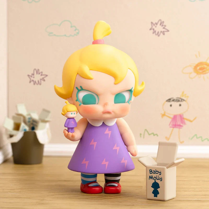 Genuine Pop Mart Baby Molly When I was Three! Series Blind Box Figures by Kenny Wong Anime - Tophatter Daily Deals
