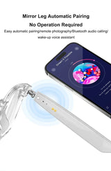 Smart Translation Glasses Bluetooth Call Voice Assistant - Tophatter Daily Deals