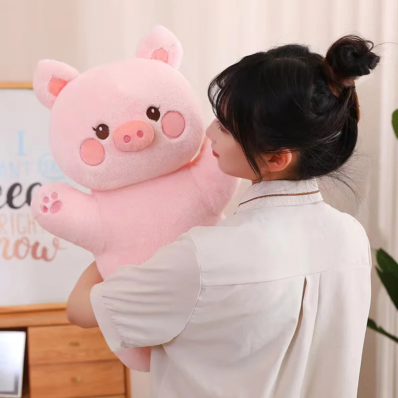 Bunny Taiyaki Plush Toys Cute Strawberry Pig Rabbits Animals - Tophatter Daily Deals